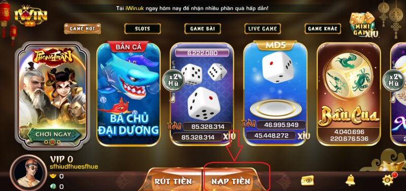 Giới thiệu chung về Nạp tiền nổ hũ Iwin