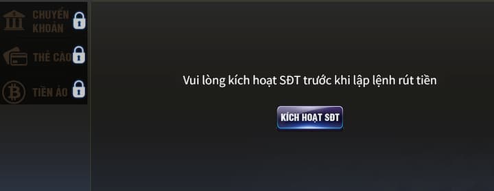 Rút tiền nổ hũ B52club đảm bảo an toàn