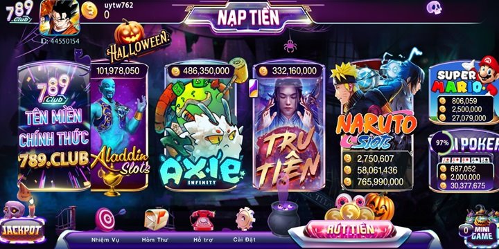 Trải nghiệm ấn tượng app nổ hũ 789club mang lại