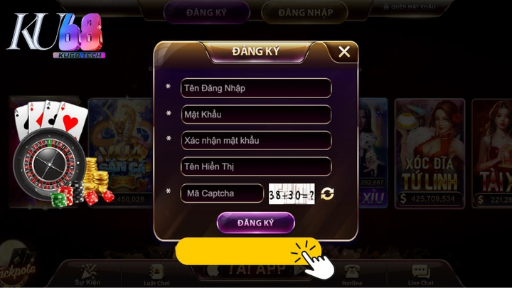 Cách kích hoạt và đăng nhập tại Ku68