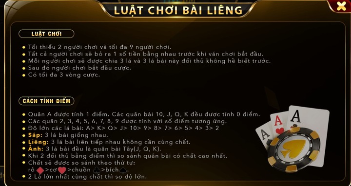 Chia sẻ cách chơi game đổi thưởng online Liêng 