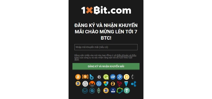 Cách tham gia cá cược tại nhà cái 1xbit