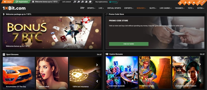 Khám phá hệ thống trò chơi hấp dẫn tại 1xbit