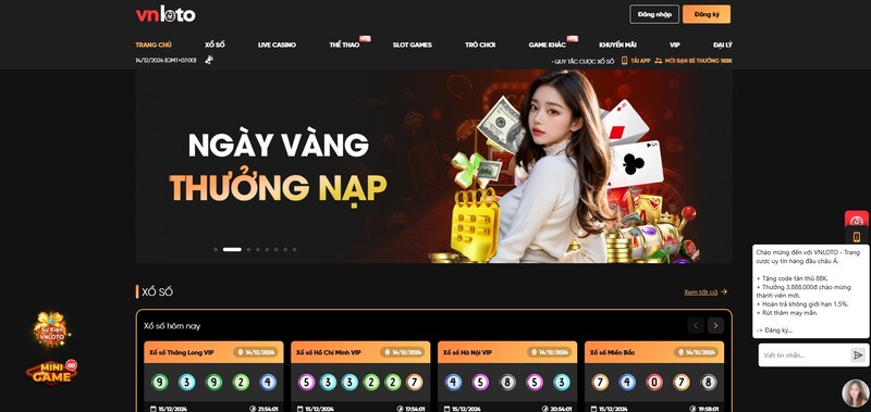 Giới thiệu về nhà cái VNLoto