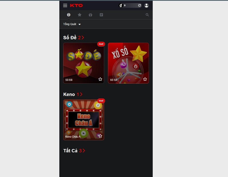 Giới thiệu về các trò chơi cá cược đa dạng tại Kto