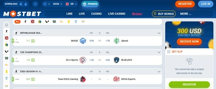 Danh sách trò chơi mostbet cung cấp 