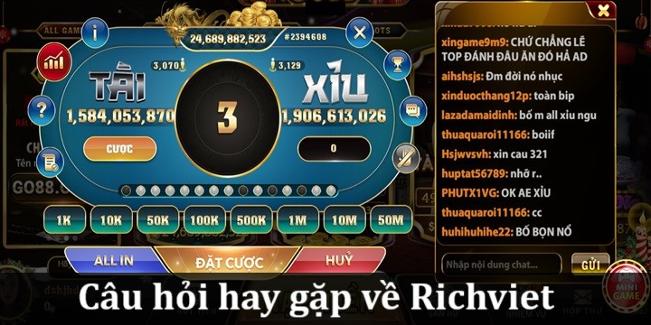 Tân thủ thắc mắc gì về trang đổi thưởng uy tín Rich Viet?