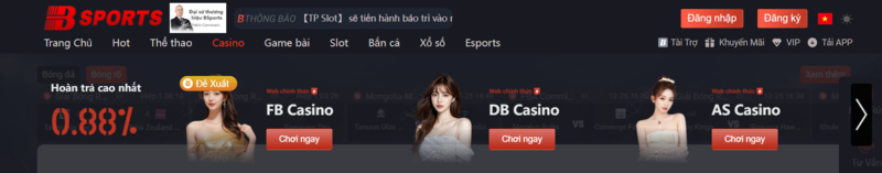 Thế giới game tại Bsport 