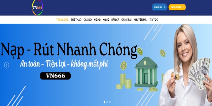 VN666 trang cược online đảm bảo xanh chín