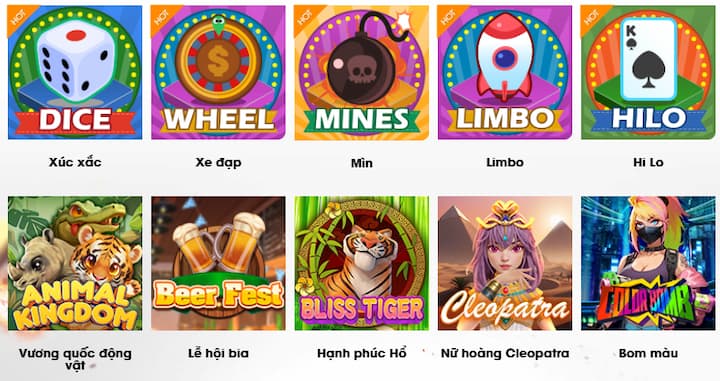 Giao diện bắt mắt lôi cuốn người chơi tại Ga6789