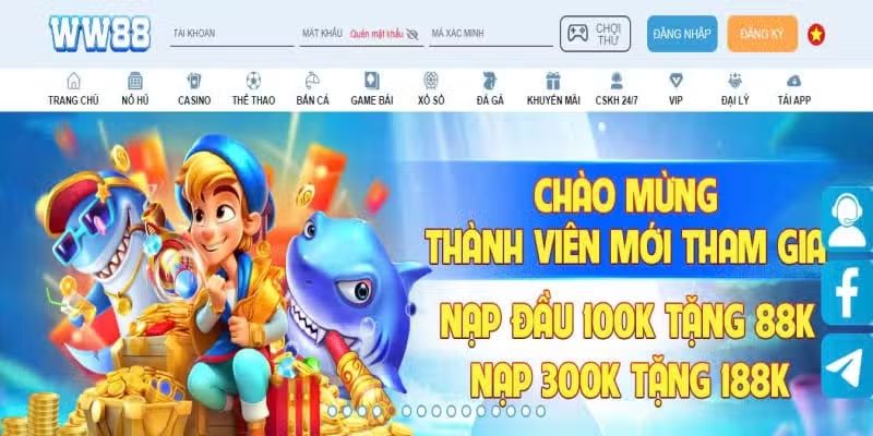 Các chương trình ưu đãi khuyến mãi đặc biệt chỉ có tại WW88
