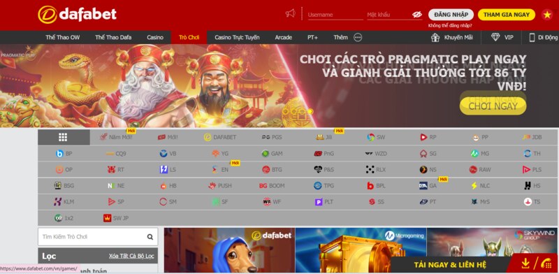 Top những sản phẩm không thể bỏ qua Dafabet 